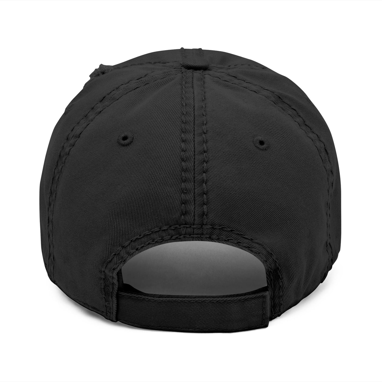 Distressed Embroidered Hat