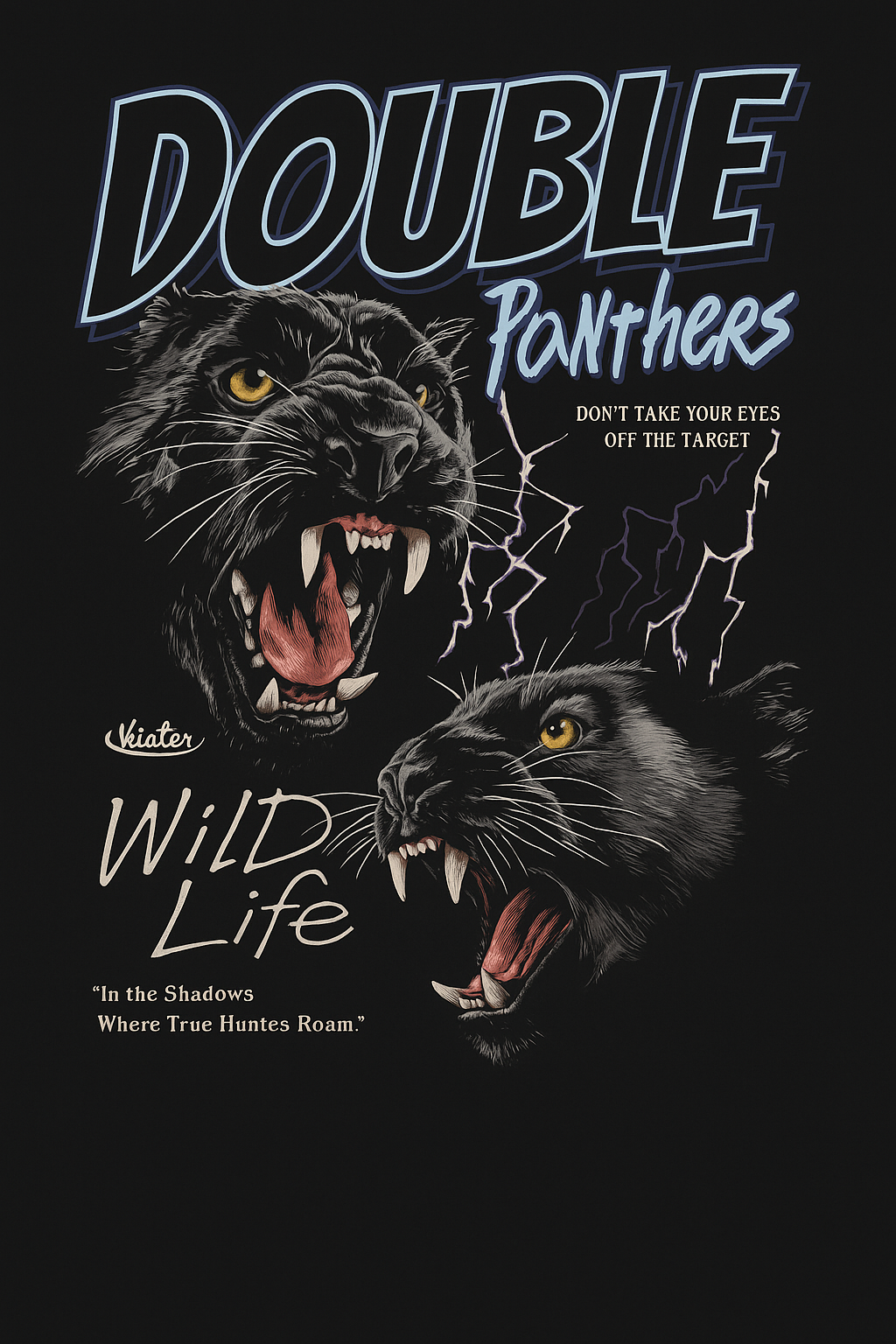 Double Panther Hoodie